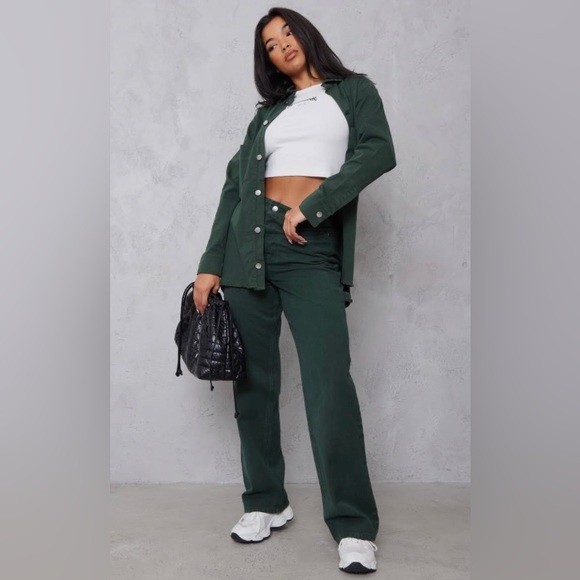 Vintage Ralph Lauren Dark Green Jeans - Picture 1 of 8